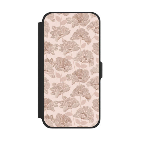 Apple iPhone 13 Pro Max NIVOflip Brown Floral Block