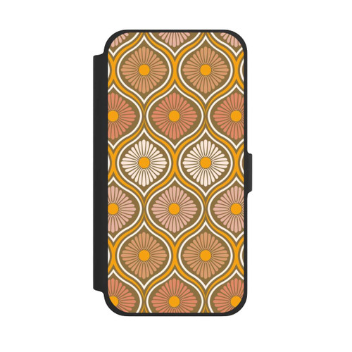 Apple iPhone 13 Pro Max NIVOflip Groovy 70s Retro Mid-Century Daisy Flowers