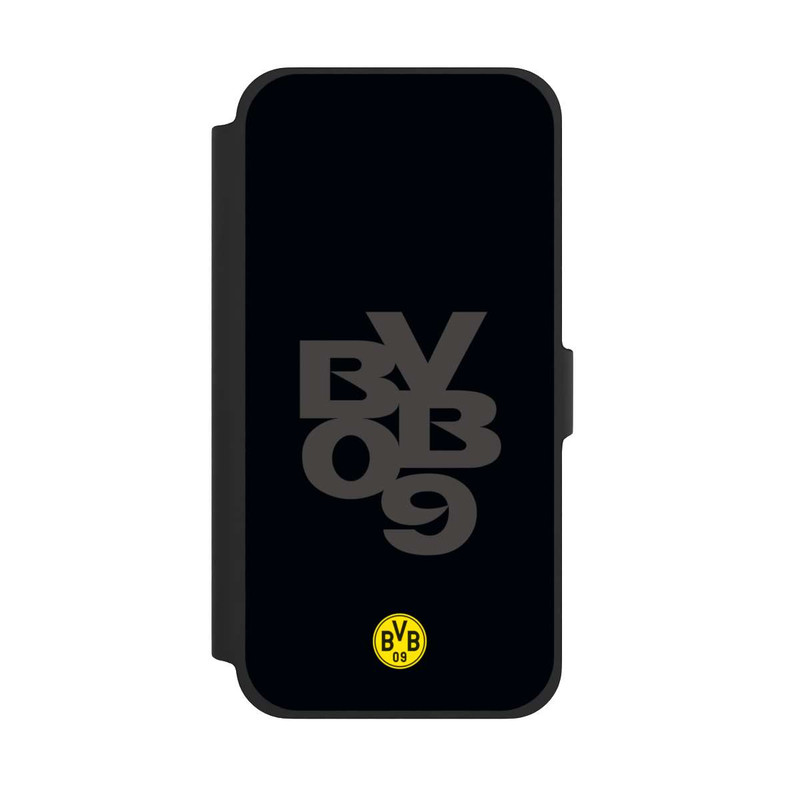 iPhone 13 Pro Max NIVOflip BVB09 Grau Schwarz