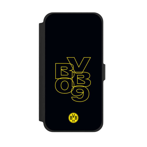 Apple iPhone 13 Pro Max NIVOflip BVB09 Gelb Schwarz