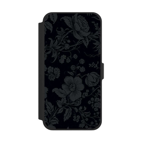 Apple iPhone 13 Pro Max NIVOflip Dunkle Blumen Vintageoptik