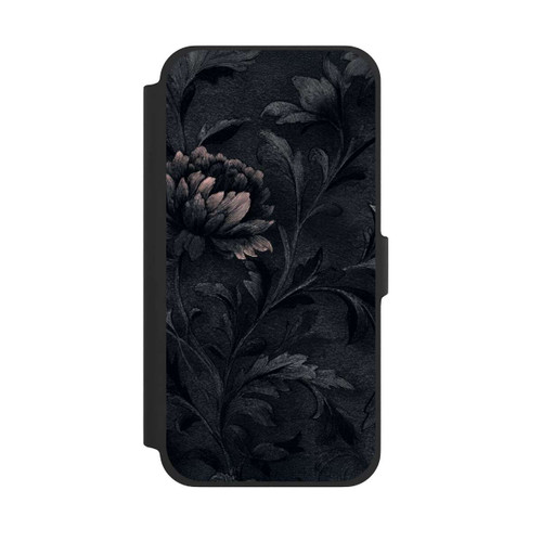 Apple iPhone 13 Pro Max NIVOflip Dunkles Blumenmuster Vintage