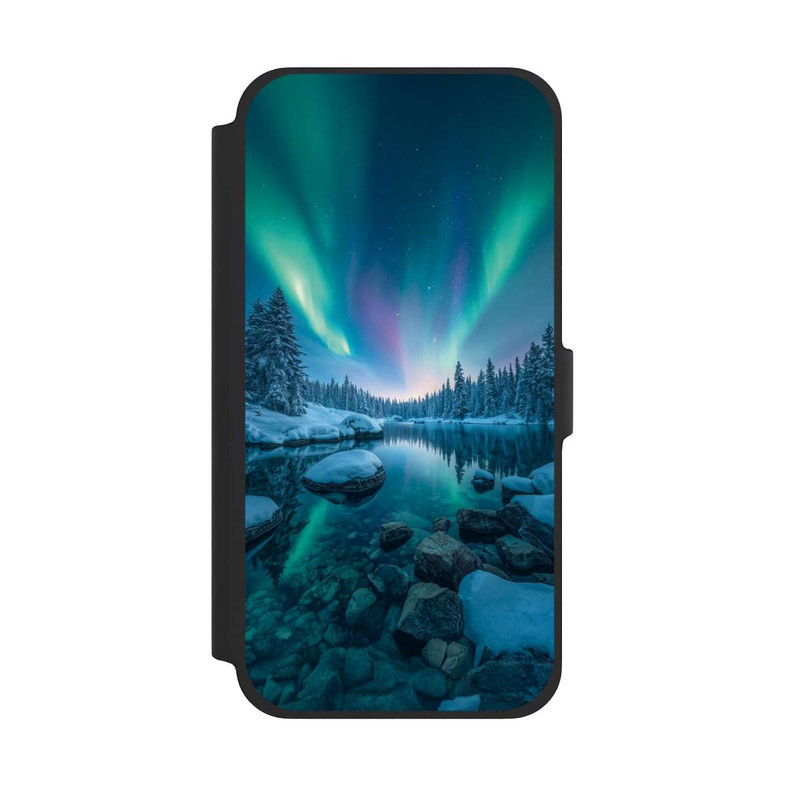 iPhone 13 Pro Max NIVOflip Aurores boréales Briller avec IA