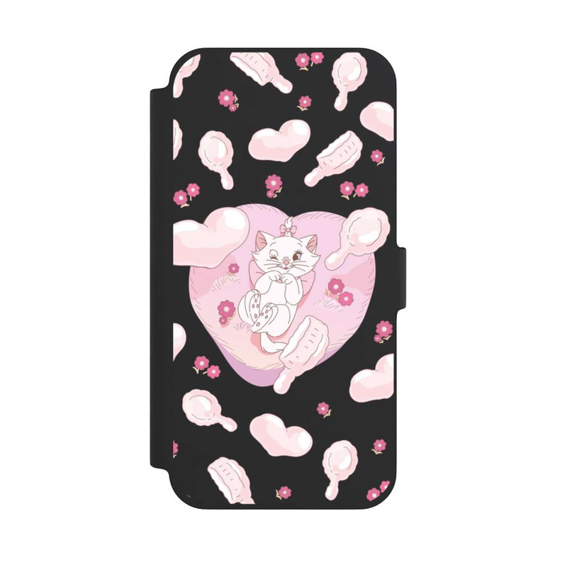 iPhone 13 Pro Max NIVOflip Aristocats Marie Hearts Pink Transparent