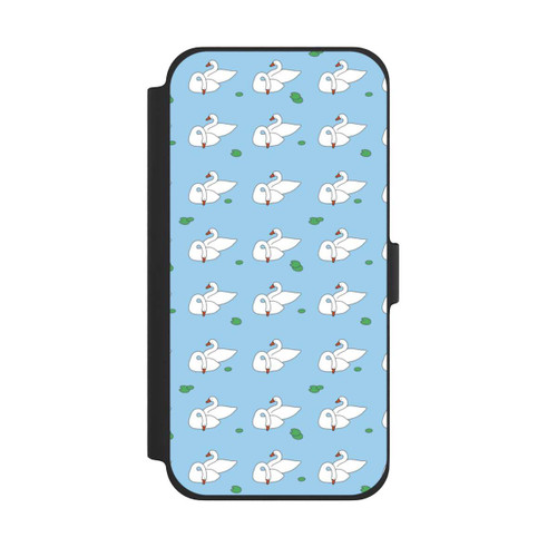 Apple iPhone 13 Pro Max NIVOflip Ducks Pattern Blue Pond