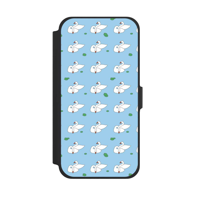 iPhone 13 Pro Max NIVOflip Ducks Pattern Blue Pond