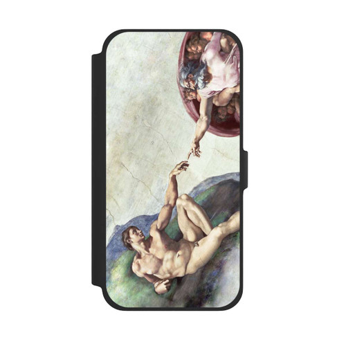 Apple iPhone 13 Pro Max NIVOflip Michelangelo Buonarroti Création d'Adam