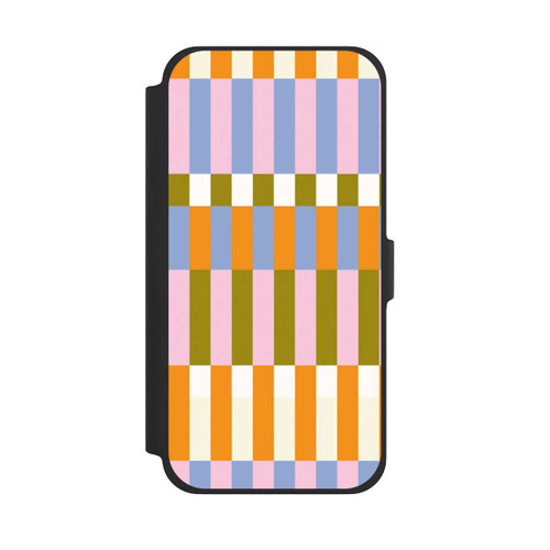 Apple iPhone 13 Pro Max NIVOflip Thème à Carreaux Colorés et Audacieux