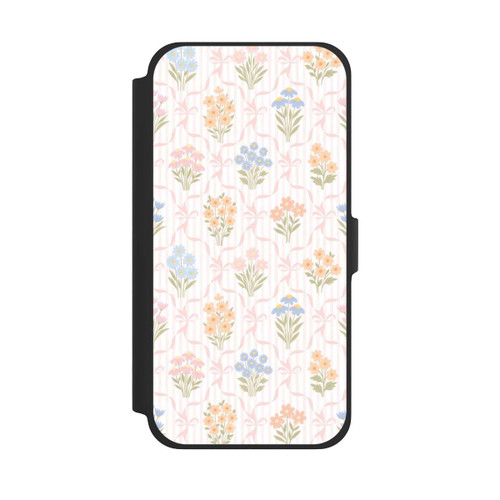 Apple iPhone 13 Pro Max NIVOflip Vintage Frühlingsblumenstrauß im Cottagecore Stil