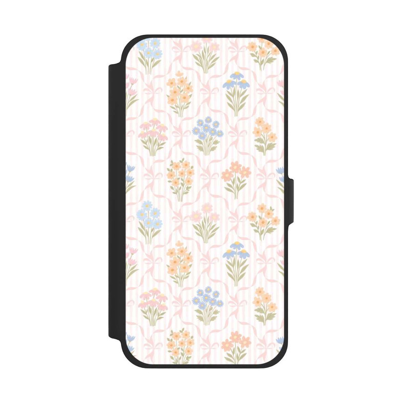 iPhone 13 Pro Max NIVOflip Vintage Frühlingsblumenstrauß im Cottagecore Stil