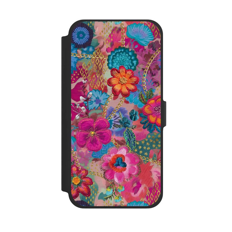 iPhone 13 Pro Max NIVOflip Patchwork Blumen Mit KI