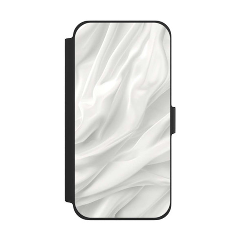 Apple iPhone 13 Pro Max NIVOflip White Satin Smooth Texture With AI