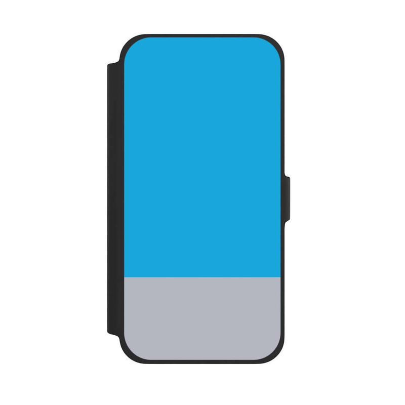 iPhone 13 Pro Max NIVOflip Combinaison de Couleurs Bleu Clair et Gris