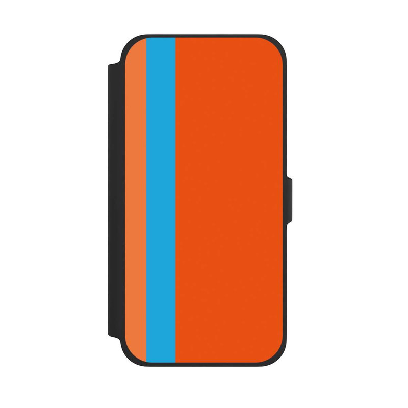 iPhone 13 Pro Max NIVOflip Rayures Orange Bleu