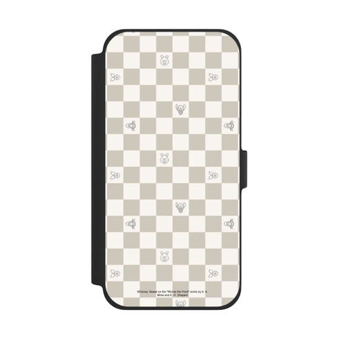Apple iPhone 13 Pro Max NIVOflip Winnie the Pooh Checked Pattern Beige