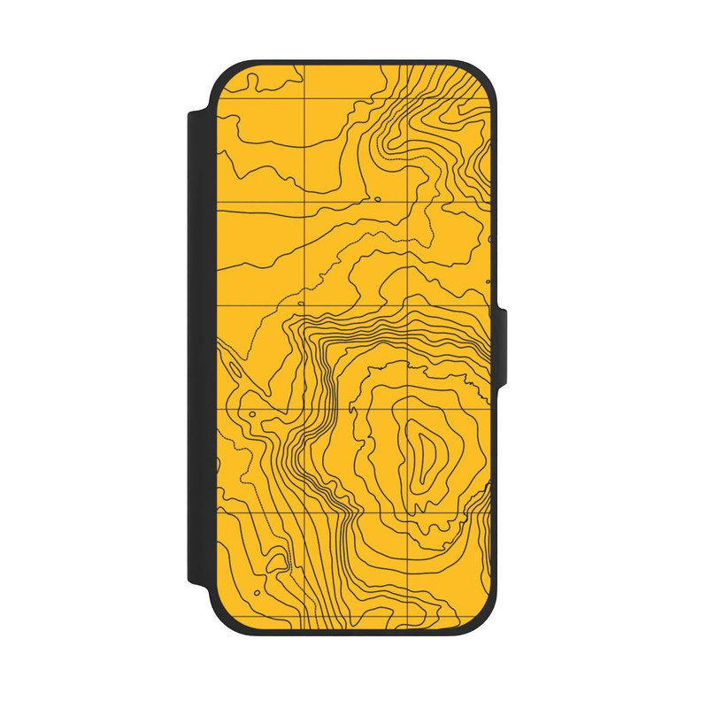 iPhone 13 Pro Max NIVOflip Berg gelbe Linien
