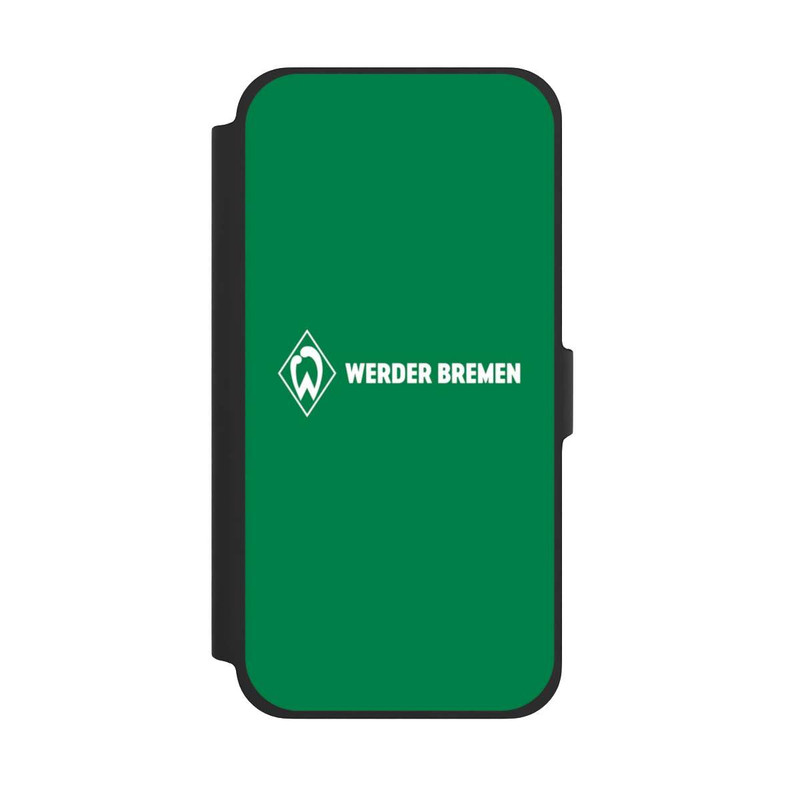 iPhone 13 Pro Max NIVOflip Werder Bremen Schriftzug Raute Grün