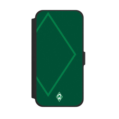 Apple iPhone 13 Pro Max NIVOflip Werder Grün Rautenelement