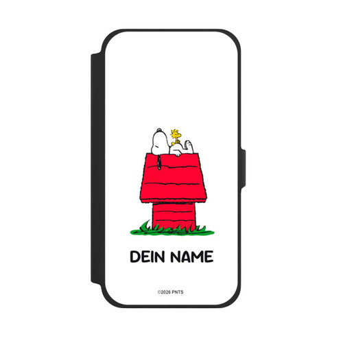 Apple iPhone 13 Pro Max NIVOflip Snoopy and Woodstock Classic Personnalisable