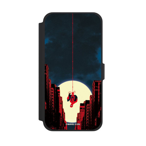 Apple iPhone 13 Pro Max NIVOflip Spider-Man Marvel between Skyscrapers