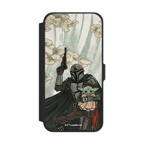 Apple iPhone 13 Pro Max NIVOflip Mandalorian and Child Japanese Style