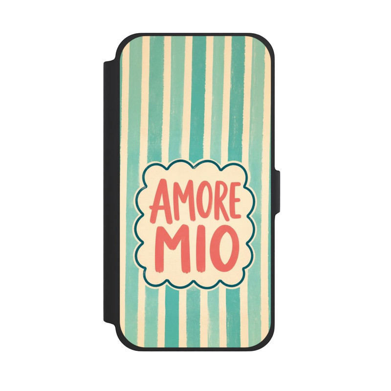 iPhone 13 Pro Max NIVOflip Amore Mio Rayures avec l'IA