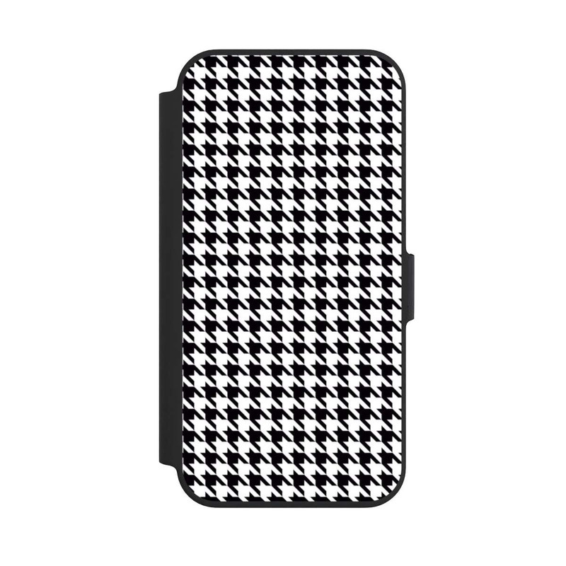 iPhone 13 Pro NIVOflip Houndstooth black-white