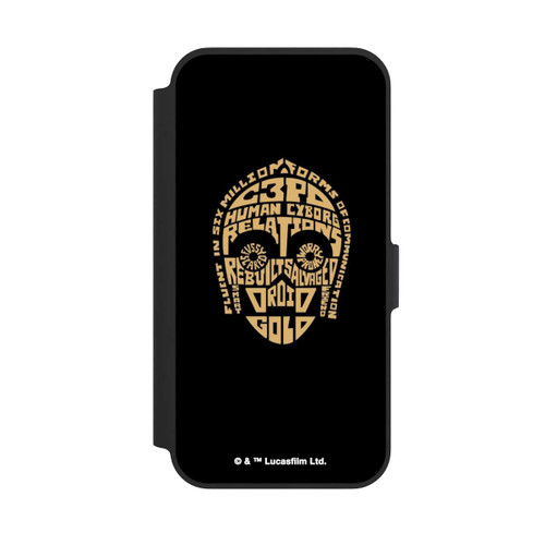 Apple iPhone 13 Pro NIVOflip C3PO Typo Graphic