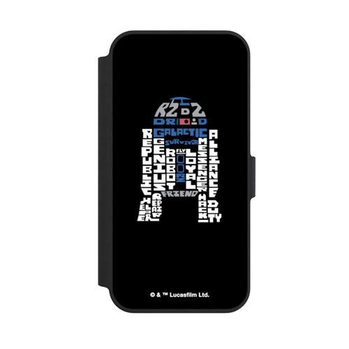 Apple iPhone 13 Pro NIVOflip R2-D2 Typo Grafisch