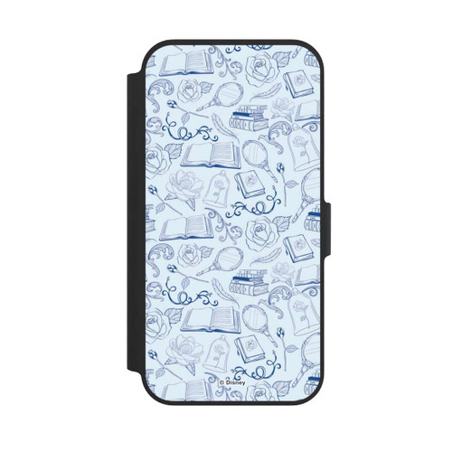 Apple iPhone 13 Pro NIVOflip Beauty and Beast Pattern Blue