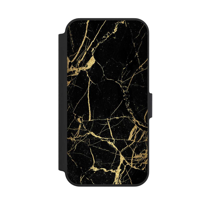 iPhone 13 Pro NIVOflip Marbre Noir et Or