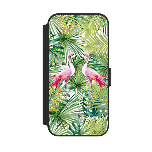 Apple iPhone 13 Pro NIVOflip Palmen Flamingo