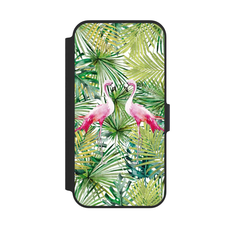iPhone 13 Pro NIVOflip Palmen Flamingo