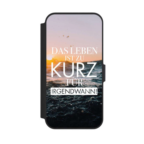 Apple iPhone 13 Pro NIVOflip Leben zu Kurz für Irgendwann
