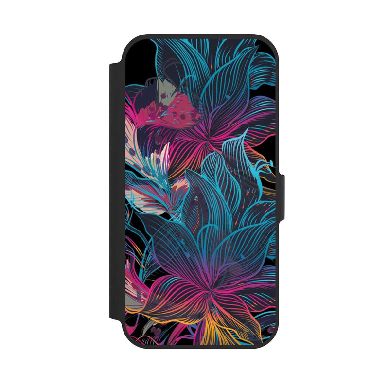 iPhone 13 Pro NIVOflip Le pouvoir des fleurs néon