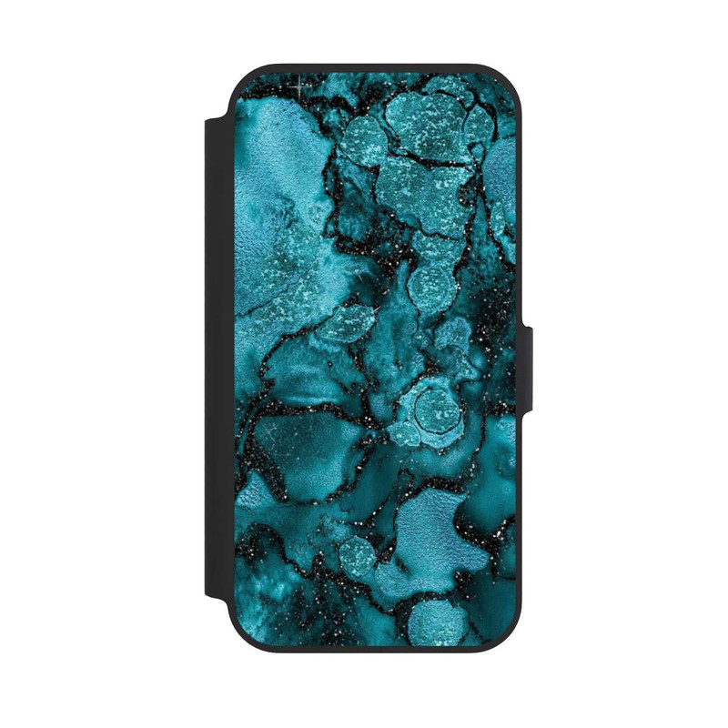 iPhone 13 Pro NIVOflip Paillettes Bleues