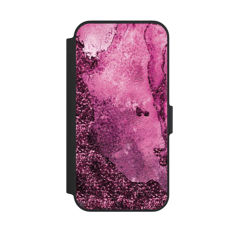 iPhone 13 Pro NIVOflip Pink Glitter Marble 2
