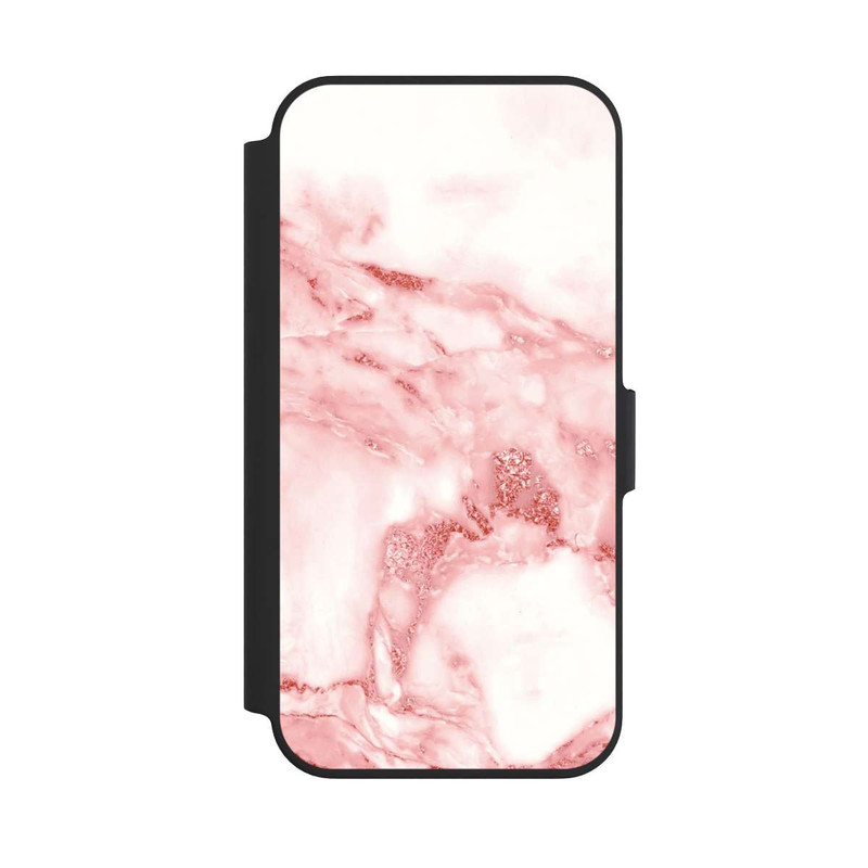 iPhone 13 Pro NIVOflip Marbre Rose et Blanc