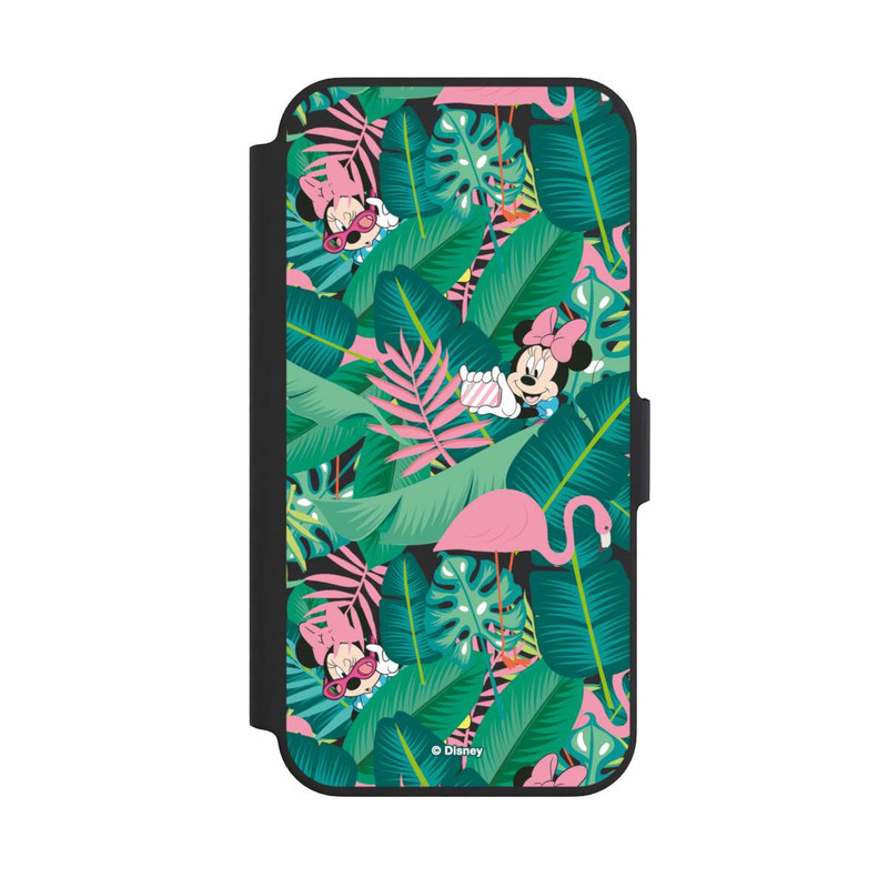 iPhone 13 Pro NIVOflip Minnie Summer Palm Leaves Transparent