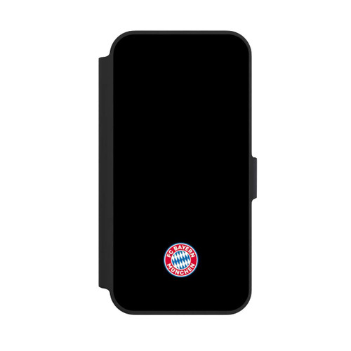 Apple iPhone 13 Pro NIVOflip Logo FCB Classique Petit - Coloré sur Fond Noir
