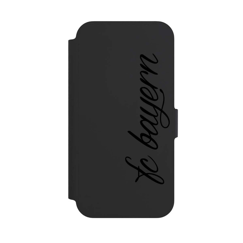 iPhone 13 Pro NIVOflip Schwarzes FCB Girlmotiv - ohne Hintergrund