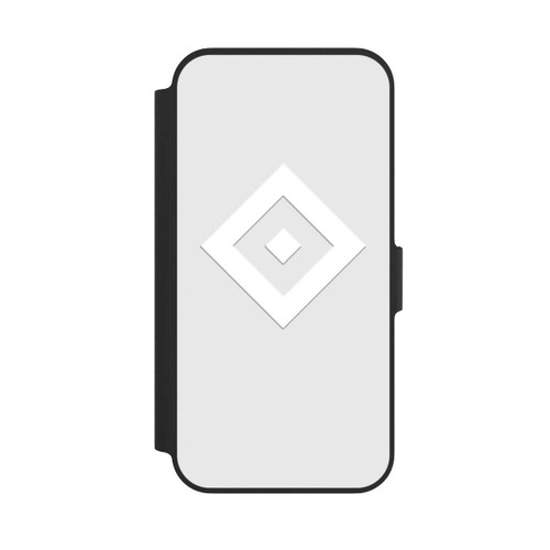 Apple iPhone 13 Pro NIVOflip Rauten Logo auf HSV Grau
