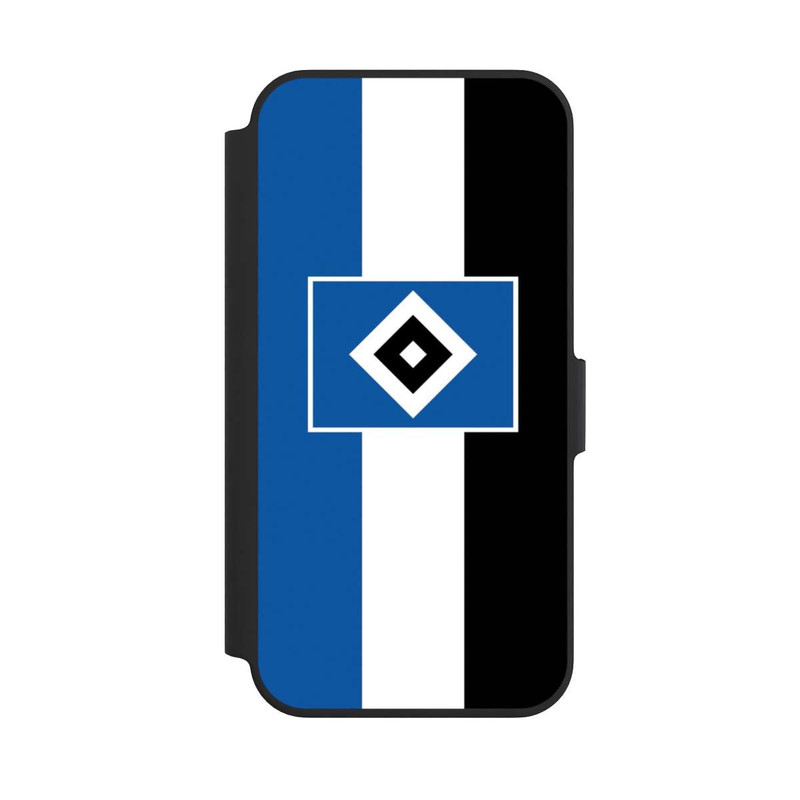 iPhone 13 Pro NIVOflip HSV Streifen - Blau-Weiß-Schwarz