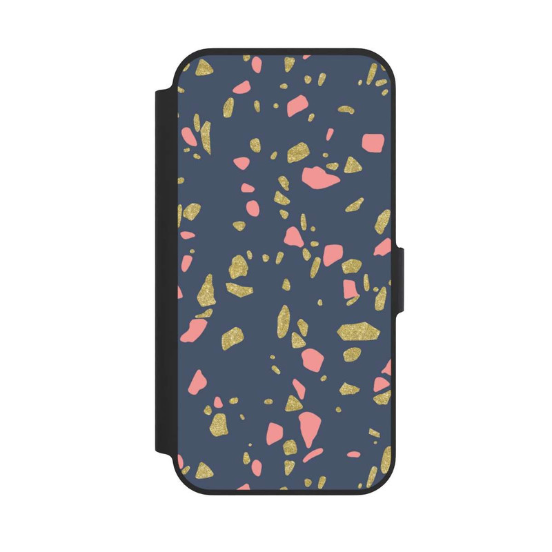 iPhone 13 Pro NIVOflip Terazzo Look d'or