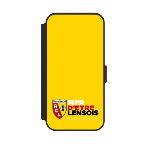 Apple iPhone 13 Pro NIVOflip Fond Logo RCL Jaune