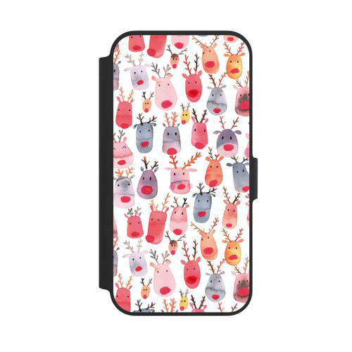 Apple iPhone 13 Pro NIVOflip  Niedliches Rentieraquarell