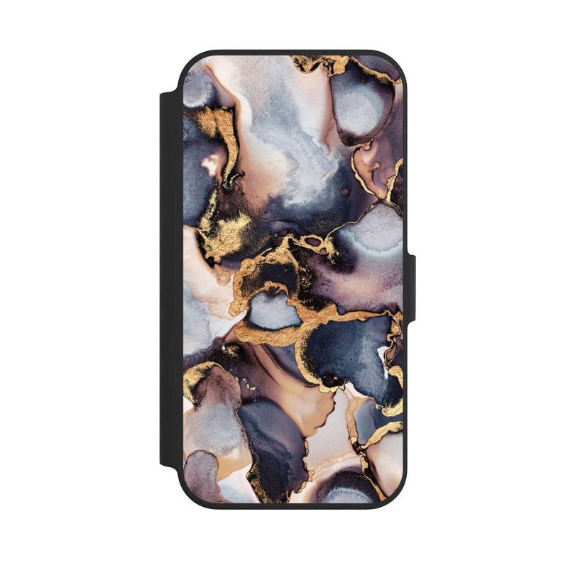iPhone 13 Pro NIVOflip Impression Dreamy Ink Gris Or