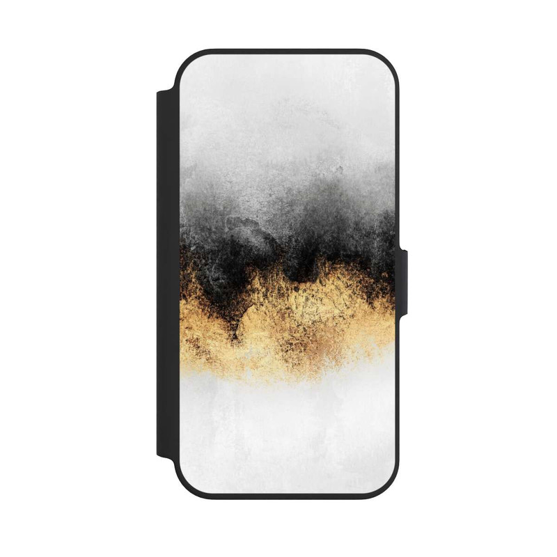 iPhone 13 Pro NIVOflip Gris Ciel Poussière Or Imprimé