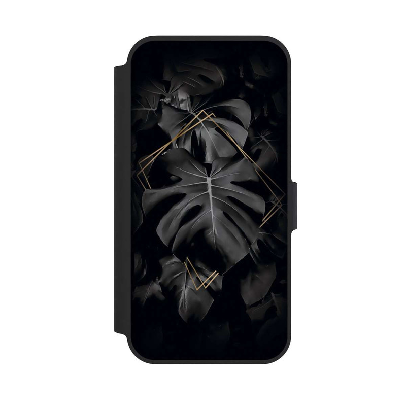 iPhone 13 Pro NIVOflip Feuilles noires