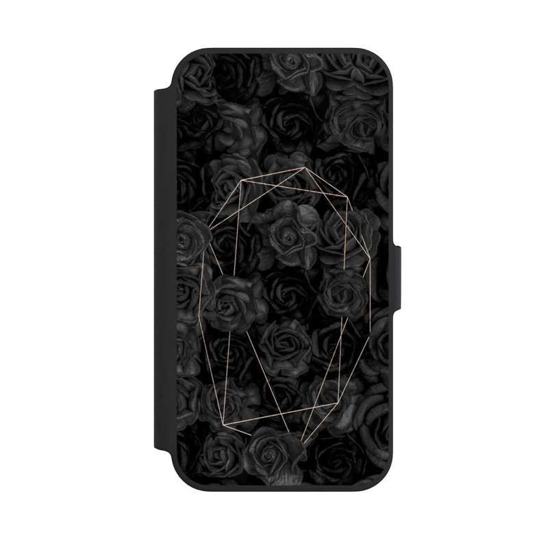 iPhone 13 Pro NIVOflip Schwarze Rosen